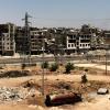 Zerstörte Gebäude im syrischen Aleppo - die Stadt war einst ein blühendes Handelszentrum.