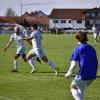 Allen Grund zum Jubeln hatten die Bobinger Fußballer an diesem Osterwochenende: Christian Frickinger (links) freut sich mit Nicolai Petereit, der an diesem Wochenende gleich zweimal erfolgreich war. Foto: Elmar Knöchel