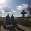 Rast auf einer Bank westlich von Immelstetten. Unsere Tour bietet viele reizvolle Stellen für eine kurze Pause. 