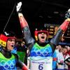 Abschied mit Bronze: Leitner/Resch jubeln