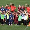 Gut gelaunte Fußballer: 39 Nachwuchsmannschaften haben an den Jugendturnieren in Karlshuld teilgenommen.  	