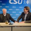 CSU-Landesgruppenchef Alexander Dobrindt mit Innenminister Horst Seehofer und Verkehrsminister Andreas Scheuer. 