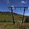 Eine Liftanlage des Skigebietes Grasgehren am Riedberger Horn bei Obermaiselstein Bayern.