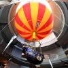 Ein absoluter Hingucker im Gersthofer Ballonmuseum ist die Rekonstruktion des Ballons Erdlieb, aufgehängt im Lichthof des Gebäudes. Dessen 20. Jubiläum wird jetzt gefeiert.