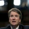 Brett Kavanaugh, Kandidat für den Obersten Gerichtshof der USA, spricht bei seiner Anhörung vor dem Senat.