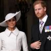 Prinz Harry und Markle Meghan bei einer royalen Zeremonie.