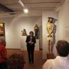 Die Leiterin des Volkskundemuseums, Dr. Beate Spiegel, erläuterte die derzeitige Sonderausstellung zum 800-jährigen Bestehen der Zisterzienserinnenabtei.