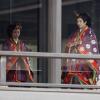 Prinzessin Kako und Prinzessin Mako in traditioneller Tracht.