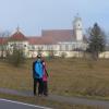 Rund um Kloster Holzen verlief die Winterwanderung der Berg- und Wanderfreunde. Morgens war es sehr neblig, später klarte es etwas auf.