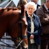Leger gekleidet besuchte die Queen die Royal Windsor Horse Show, bei der ihr Pferd Tower Bridge einen Auftritt hatte.