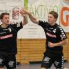 Miro Ilic (links) und Michael Schnitzlein von den Friedberger Handballern möchten heute Abend im Spiel gegen die SG Köndringen/Teningen wieder möglichst oft Grund zum Jubeln haben. 