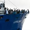 Die "Lifeline" hatte am Donnerstag vergangener Woche dutzende Flüchtlinge vor der libyschen Küste gerettet. 