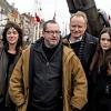 Charlotte Gainsbourg (l-r), Lars von Trier, Stellan Skarsgård und Stacy Martin.