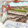 Eine Vielzahl Ansichtskarten dokumentiert anschaulich die Frühgeschichte des Kraftwerks und der Farbwerke Gersthofen