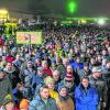Mehr als 4000 Landwirte nahmen am Donnerstagabend in Memmingen an einer Protestaktion teil. Sie kamen mit etwa 3000 Traktoren in die Maustadt, schätzt die Polizei. 