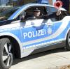 Die Augsburger Polizei testet einen BMW i3.