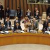 Abstimmung im UN-Sicherheitsrat über die Syrien-Resolution. 