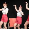 Nostalgie mal drei boten die Swing Bells aus Dresden bei ihrem Gastspiel im Theater Neu-Ulm. Da hielt es irgendwann niemand mehr auf den Sitzen.  	