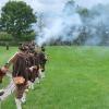 Ein besonderes Ereignis war das Platzschießen mit sechs verschiedenen Schüssen von Reihenfeuer, Doppelschlag bis zum gemeinsamen Salut. 	