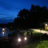 Am Heimstettener See östlich von München ist am Sonntagabend ein 26-Jähriger beim Baden verunglückt.