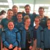 Die Mindelheimer Schwimmer waren in Kempten erfolgreich: (hinten von links) Benjamin Bähr, Sasha Bähr, Robert Bretschneider, (Mitte von links) Christoph Pfleger, Robin Bähr, Amelie Frei, (vorne von links) Niko Gehring, Tina Schorer, Maren Bayer, Lydia Hartmann und Johanna Vögele. 