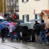 Großer Ansturm bei der Impfaktion in Binstetten. Bei den Impfaktionen im Landkreis ist aktuell mit langen Warteschlangen zu rechnen. 