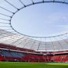 Die BayArena ist die Spielstätte von Bayer Leverkusen.