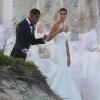 Kevin-Prince Boatengs Ehefrau Melissa Satta stammt aus Italien. Ein guter Grund, dort auch zu heiraten.