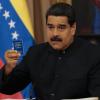 Venezuelas Präsident Nicolas Maduro spricht in Caracas vor Journalisten.