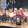 Auch das Jugendblasorchester unter Dirigent Ulrich Fischer zeigte beim Frühjahrskonzert in Biberbach sein Können.  