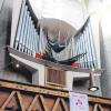 Wieder befreit von den Baugerüsten erscholl die Orgel der Barfüßerkirche zur Feier des 600-jährigen Bestehens des evangelischen Gotteshauses.  