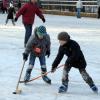 Eislaufen Schlittschuhlaufen Dillingen Eislaufplatz