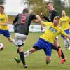 Da den Langerringern mit Topstürmer Bastian Renner (gelbes Trikot) im Endspurt um den Titel in der Kreisklasse die Luft ausging gibt es auch in der kommenden Saison wieder ein Derby gegen Hiltenfingen. 