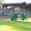 Die Bayernliga-Fußballer des TSV Nördlingen feiern im Derby gegen den TSV Rain einen überzeugenden 3:1-Sieg.