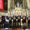 Das Männerensemble des Gesangvereins Binswangen hatte beim Kirchenkonzert in der Basilica di San Pietro, Venedig, einen großen Auftritt. 	