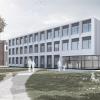 Ein weiterer Neubau auf dem Campus der Uni Augsburg ist in Planung. So soll der Anbau an die Zentralbibliothek aussehen. Im jetzigen Gebäude wird der Platz knapp.