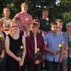 Grund zum Feiern hatten die Neuntklässler der Sielenbacher Mittelschule: Sie haben ihre Schulzeit beendet. 	