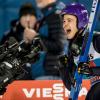 Philipp Raimund vom Ski Club Oberstdorf freut sich über Platz 14.