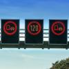 Wenn es nach heimischen Politikern geht, soll der Verkehr auf der A8 durch solche anpassbaren Schilder beeinflusst werden. 