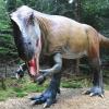 Ein beeindruckendes Tier: Der Torvosaurus zählt zu den rund 100 urzeitlichen Figuren im neuen Dinosaurierpark. 