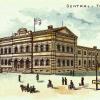 Die "Central-Turnhalle" auf einer Postkarte von 1897.