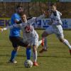 Für Manuel Detmar (vorne, rechts Jonas Meichelböck) und den TSV Landsberg geht es an diesem Spieltag zur zweiten Mannschaft des FC Memmingen. 	