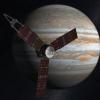 Nach rund fünf Jahren Flug hat die Raumsonde "Juno", hier ein von der Nasa erstelltes Bild, den Jupiter erreicht.