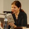 Bei der Eröffnung des Literaturfestivals Nordschwaben in Höchstädt las Autorin Julia Franck aus ihrem Roman „Welten auseinander“. 