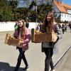 Zahlreiche Kinder und Jugendliche nahmen an der Eröffnung der Rätsch-Aktion in Obermedlingen teil. 
