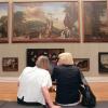 Wann wird man Bilder wieder im Museum – hier in der Alten Pinakothek in München – betrachten können? 	