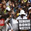 Demonstrationen in Harare: Die Menschen gehen gegen den wirtschaftlichen Zusammenbruch des Landes auf die Straße. 