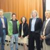 Dr. Georg Burkhart, Julian Theis, Heike Mössinger, Dr. Gerhard Hofweber und Direktor Ernst Weidl.