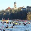 Das Donauschwimmen Neuburg 2024 musste in einer etwas anderen Form stattfinden.