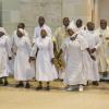 Der Ndanda Mission-Choir mit Pater Christian Temu (hintere Reihe, Vierter von links).  	
